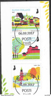 2017 Finnland Mi. 2532-4 FD-used  Nationale Stadtparks - Usati