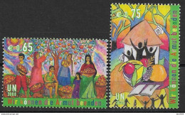 2008 UNO Wien Mi. 548-9 **MNH     Internationaler Tag Zur Beseitigung Der Armut. - Unused Stamps
