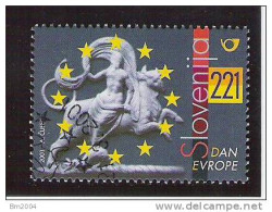 2001 Slowakei Slovensko Mi. 348 Used - Europese Gedachte