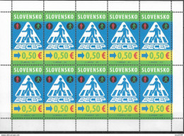 2017 Slowakei Mi. 832 **MNH  Internationale Dekade Für Sicherheit Im Straßenverkehr 2011–2020. - Ongebruikt