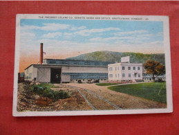 Brattleboro VT Presbrey Leland Granite Company  Vermont  Ref 6228 - Autres & Non Classés