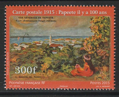 POLYNESIE - N°1093 ** (2015) Carte Postale De 1915 - Neufs