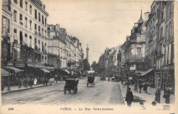 PARIS-75004- LA RUE SAINT-ANTOINE - District 04