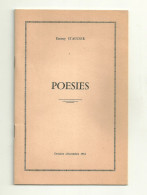 Livre De Poesies De Emmy Stauder Alsace 1964 Francais Et Allemand 12 Pages - French Authors