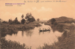 Mulhouse * Les Bords De L'ill * Pêcheur Pêche à La Ligne * Bac Passeur ? - Mulhouse