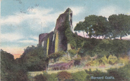 Postcard Barnard Castle County Durham PU 1909 My Ref B14814 - Autres & Non Classés