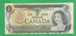 Canada 1 Dollar 1973 Queen Elizabeth - Kanada