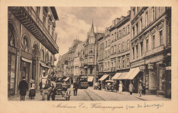 Mulhouse * Rue Du Sauvage * Wildemannstrasse * Commerces Magasins Attelage Tram Tramway - Mulhouse