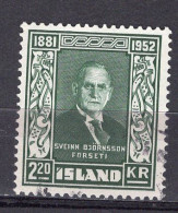Q1073 - ISLANDE ICELAND Yv N°240 - Used Stamps
