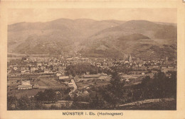 Munster * Hochvogesen * Panorama De La Commune - Munster