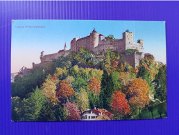 Alte AK Ansichtskarte Postkarte Salzburg Hohen Salzburg Litho Österreich Austria Burg Castle Alt Old Postcard Karte Card - Salzburg Stadt