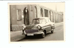 Opel Rekord Mit Berliner Kennzeichen, SW-Fotografie 9 X 10 Cm - Automobili