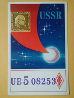 KOV 720-45 - RADIO AMATEUR, QSL CARD, USSR, CHERNOVTSY - Radio Amateur