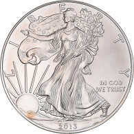 Monnaie, États-Unis, 1 Dollar, 1 Oz, 2013, Philadelphie, SPL, Argent, KM:273 - Argento