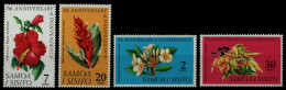 Samoa 1969 - Mi-Nr. 191-194 ** - MNH - Blumen / Flowers - Samoa Americano