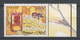 POLYNESIE 2014 N° 1071 ** Neuf MNH Superbe Senteur Miel Abeille Faune Insectes - Neufs