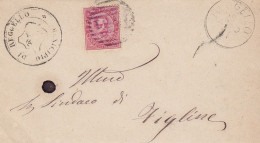 Italien Brief - Ca. 1880 Von Reggello Nach Figline Ziffernstempel - Oblitérés