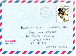 70858 - Frankreich - 1995 - 4,40F Audubon EF A LpBf PARIS -> Little Rock, AR (USA) - Other & Unclassified