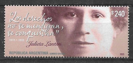 #75255 ARGENTINE,ARGENTINA 2023 LANTERI LEADER FEMINIST WOMAM MNH - Ungebraucht