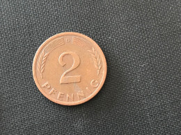 Münze Münzen Umlaufmünze Deutschland BRD 2 Pfennig 1973 Münzzeichen D - 2 Pfennig