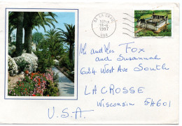 70872 - Frankreich - 1997 - 4,40F Schloss Plessis-Bourre EF A Bf LA CRAU -> La Crosse, WI (USA) - Castles