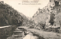 FRANCE - Mur-De-Bretagne - Les Gorges De Poulancre - Carte Postale Ancienne - Saint-Brieuc