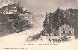 FRANCE - Chamonix-Mont-Blanc - Pavillon Et Glacier Des Bossons - Carte Postale Ancienne - Chamonix-Mont-Blanc