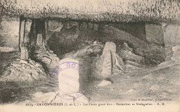 FRANCE - Savonnières - Les Caves Gouttières - Stalactites Et Stalagmites - Carte Postale Ancienne - Sonstige & Ohne Zuordnung
