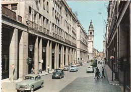 CARTOLINA  TORINO,PIEMONTE-VIA ROMA-STORIA,MEMORIA,CULTURA,RELIGIONE,IMPERO ROMANO,BELLA ITALIA,VIAGGIATA 1959 - Trasporti