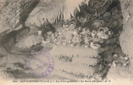 FRANCE - Savonnières - Les Caves Gouttières - Le Bassin Pétrifiant - Carte Postale Ancienne - Sonstige & Ohne Zuordnung