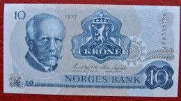 10 Kroner 1977. Norway UNC Press - Norway