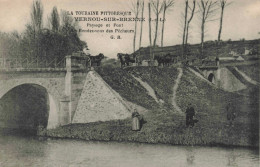 FRANCE - Vernou-sur-Brenne - Paysage Et Pont - Le Rendez-vous Des Pêcheurs - Carte Postale Ancienne - Tours