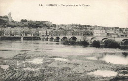 FRANCE - Chinon - Vue Générale Et La Vienne - Carte Postale Ancienne - Chinon