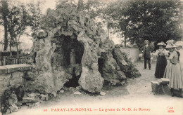 FRANCE - Paray Le Monial - La Grotte De Notre Dame De Romay - Carte Postale Ancienne - Paray Le Monial