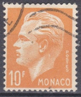 Monaco 1950 -1951 Commémoration Du Prince Rainier III   418 - Oblitérés