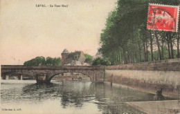 FRANCE - Laval - Le Pont Neuf - Colorisé - Carte Postale Ancienne - Laval