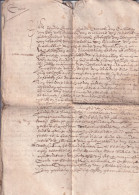 Manuscript 17e Eeuw: Betreffende Roerdorp  (Linnich/ Duitsland) (V2354) - Manuskripte