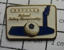 812D Pin's Pins / Beau Et Rare / SPORTS / GOLF CHRYSLER NATIONAL PUTTING CHAMPIONSHIP 1988 - Golf