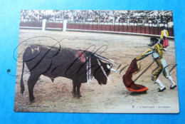 Corrida De Toros  Matador -Brindis X 3 Cpa Courses De Taureaux - Autres & Non Classés