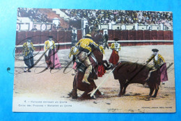 Corrida De Toros  Matador Toreador 3 Cpa Courses De Taureaux - Sonstige & Ohne Zuordnung