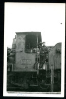 24 BERGERAC - 1940 CHEMINOT (A IDENTIFIER) ET SA LOCOMOTIVE 040.230 - SUPERBE - CPA PHOTO - Bergerac