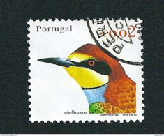 N° 2549 Oiseau Du Portugal Abelharuco   Oblitéré Timbre Portugal 2002 - Used Stamps