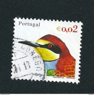 N° 2549 Oiseau Du Portugal Abelharuco   Oblitéré Timbre Portugal 2002 - Oblitérés