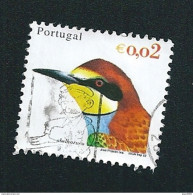N° 2549 Oiseau Du Portugal Abelharuco   Oblitéré Timbre Portugal 2002 - Oblitérés