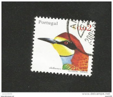 N° 2549 Oiseau Du Portugal Abelharuco   Oblitéré Timbre Portugal 2002 - Oblitérés