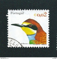 N° 2549 Oiseau Du Portugal Abelharuco   Oblitéré Timbre Portugal 2002 - Oblitérés