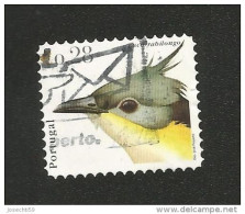 N° 2554 Oiseaux-Auto-adhésif Coucou Geai  Oblitéré Timbre  Portugal 2002 - Oblitérés