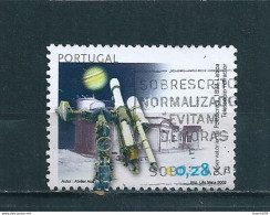 N° 2563 Astronomie. Observatoire De Colombra.  Timbre Portugal Oblitéré 2002 - Gebruikt