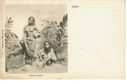 CEYLON   RODIYA WOMEN - Sri Lanka (Ceylon)