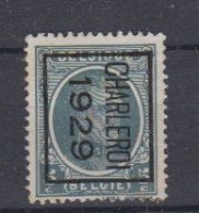 BELGIË - PREO - Nr 191 B - CHARLEROI 1929 - Gest/Obl/Us - Typografisch 1922-31 (Houyoux)